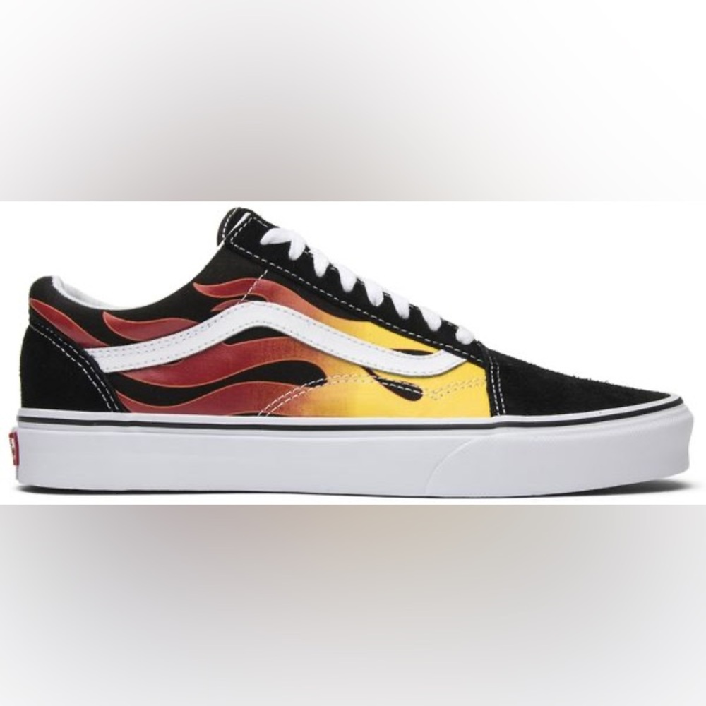 Vans old school Flame Design Sneakers